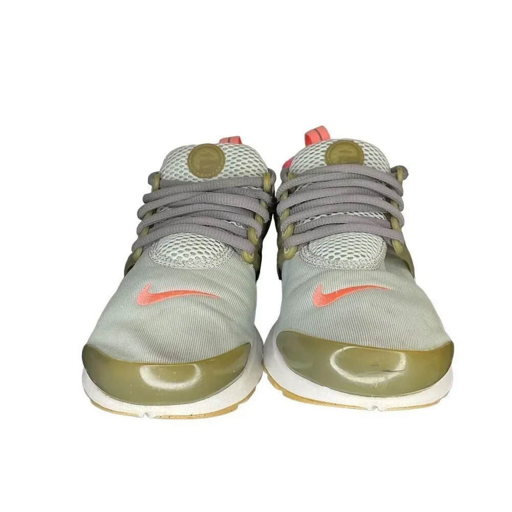 Nike Air Presto Girls Size 5Y Gray Running Athletic Shoes Sneakers 833878-002 Wo